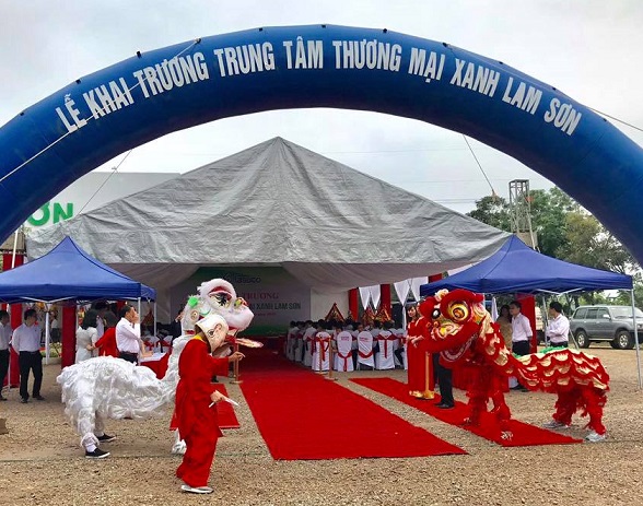 Khai trương khu trung tâm thương mại xanh Lam Sơn