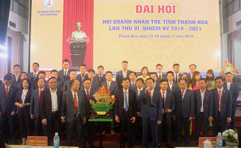 Doanh nhân Nguyễn Xuân Hưng đắc cử Chủ tịch Hội doanh nhân trẻ Thanh Hoá khoá VI nhiệm kỳ 2018 – 2021