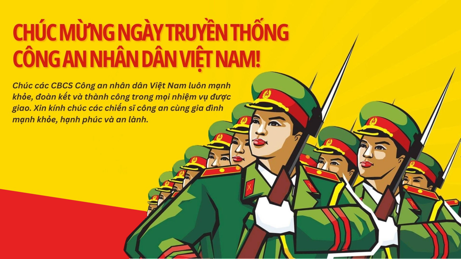 Kỷ niệm 79 năm Ngày truyền thống Công an nhân dân Việt Nam (19/8/1945 - 19/8/2024)